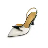 Mastra Ma' Women's White / Black / Neutrals Calliope - Off White And Black In White/black