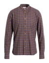 Mastricamiciai Man Shirt Brown Size 15 ¾ Cotton