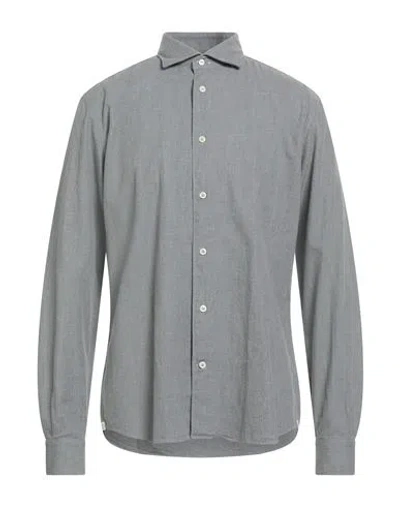Mastricamiciai Man Shirt Grey Size 17 ½ Cotton