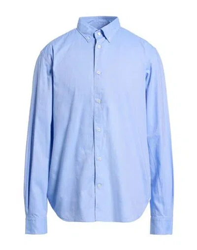 Mastricamiciai Man Shirt Light Blue Size 17 Cotton