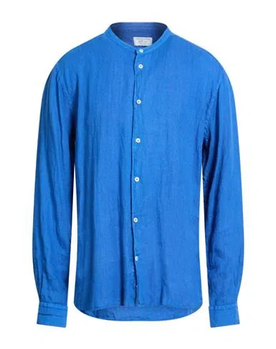 Mastricamiciai Man Shirt Light Blue Size 17 ½ Linen