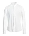 Mastricamiciai Man Shirt White Size 17 Cotton