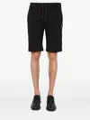 Ma.strum Logo-patch Shorts In Black