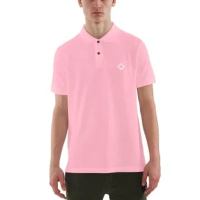 Ma.strum Ss Pique Polo Candy In Pink