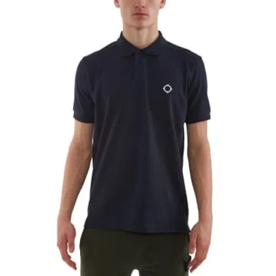 Ma.strum Ss Pique Polo Ink Navy In Blue