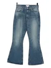 Masu Boy Flared Jeans In Blue