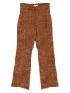 Masu Flocky Web Flare Pants