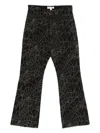 Masu Flocky-web Flared Trousers
