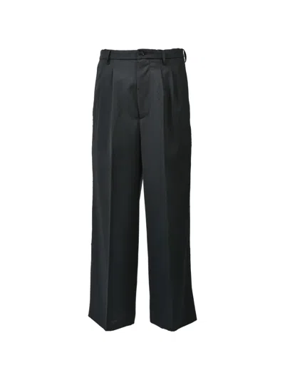 Masu Pleated Trousers In Black