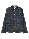 Masu Rainbow Web-print Jacket