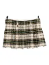 Masu Shaggy Skirt In Multi