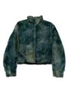 Masu Velvet Puffer Jacket