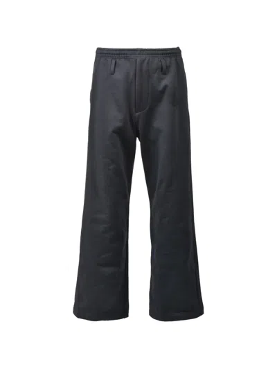 Masu Wide-leg Track Pants In Black
