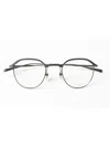 Masunaga Stratus Eyewear In Black/grey