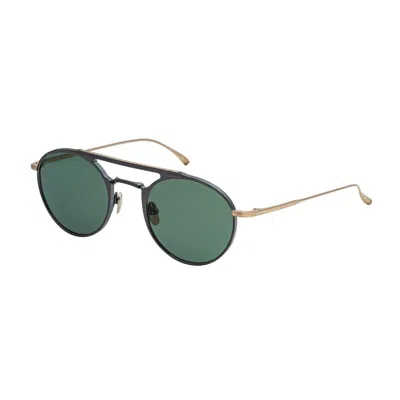 Masunaga Suzu Sunglasses In Green