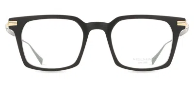 Masunaga Tona Men's Glasses, , Size 50 In Black