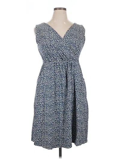 Pre-owned Mata Traders Casual Dress In Blue