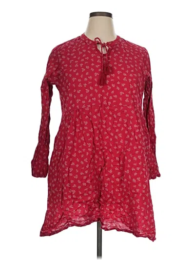 Pre-owned Mata Traders Casual Dress In Red