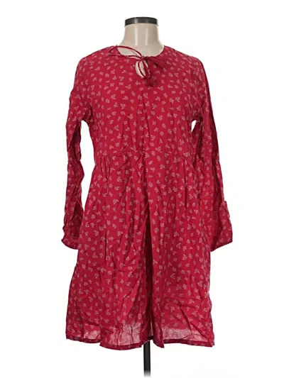 Pre-owned Mata Traders Casual Dress In Red