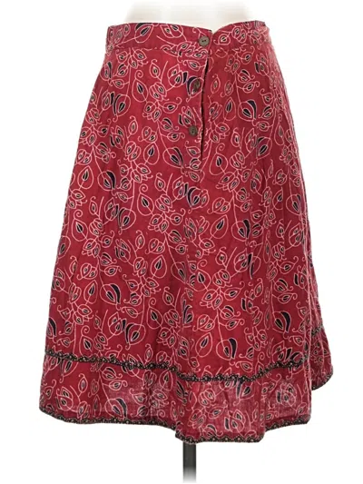 Pre-owned Mata Traders Casual Skirt In Red