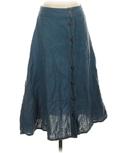 Pre-owned Mata Traders Casual Skirt In Teal