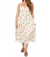 Mata Traders Sofia Midi Dress In Botanical Dawn In Multi