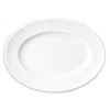 Match 1508 Small Oval Platter In White