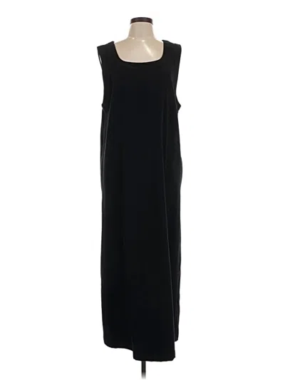 Pre-owned Match Casual Dress In Black