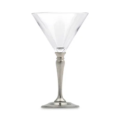 Match Classic Crystal Martini Glass In Pewter