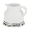 Match Convivio Creamer In Pewter/white