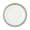 Match Convivio Dinner Plate In Pewter/white
