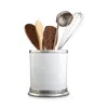 Match Convivio Kitchen Utensil Holder In Pewter/white