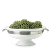 Match Convivio Centerpiece Bowl In Pewter/white