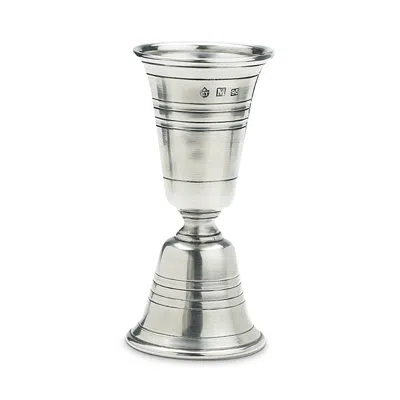 Match Handmade Pewter Double Jigger