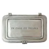Match Engraved Pill Box In Silver