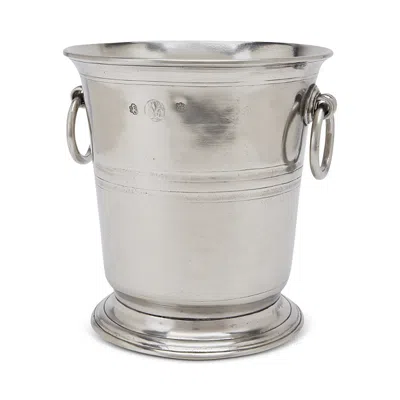 Match Footed Champagne Bucket In Silver