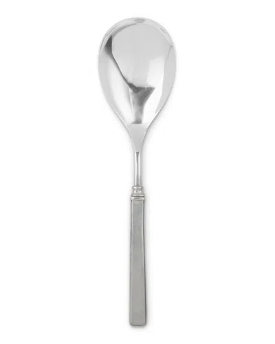 Match Gabriella Wide Serving Spoon In Metallic