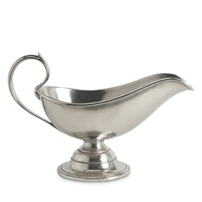 Match Large Pewter Gravy Boat