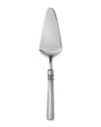 Match Lucia Cake Server In Gray