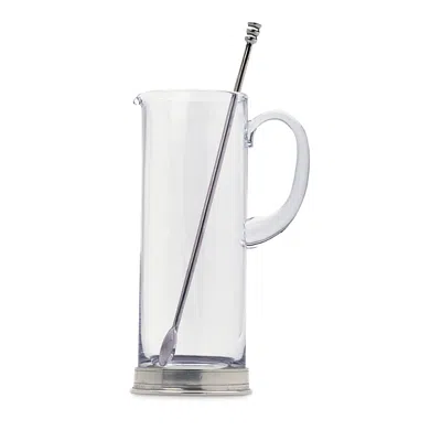 Match Martini Pitcher And Stirrer Set In Transparent