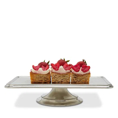 Match Milano Pewter Buffet Stand In Silver