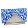 Match Pewter Napkin Holder & Napkins Set In Pewter