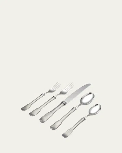Match Olivia 5-piece Flatware Place Setting In Metallic