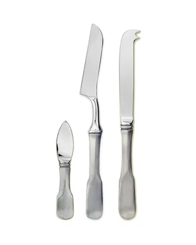 Match Olivia Cheese Knife Set In Black