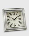 Match Pewter Square Alarm Clock