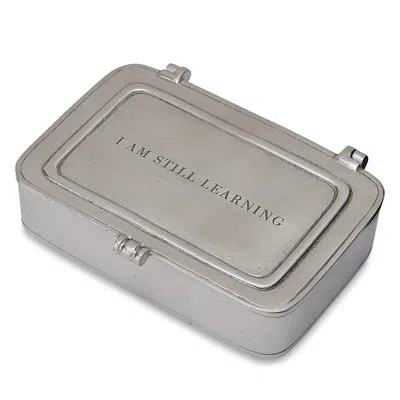 Match Pewter Michelangelo Box In Gray