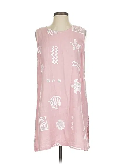 Pre-owned Match Point U.s.a. Sleeveless Blouse In Pink