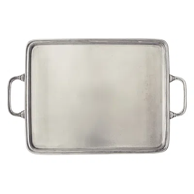MATCH RECTANGLE TRAY WITH HANDLES, MEDIUM