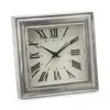 Match Pewter Square Alarm Clock In Pewter