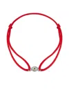 Mateo 14k Gold Emerald And Diamond Bracelet In Red